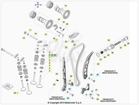 Cuscinetto A Rulli Beta RR 4T (2010-2026) OEM