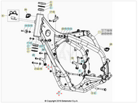 Dado M10X1.25 Beta RR 125/200/250/300 2T 2013-2024 RR 350/390/400/430/450/480/498 4T 2012-2024