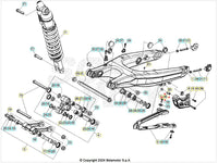 Distanziale cruna catena Beta RR 2T 125-250-300 13/25 RR 4T 350-390-400-430-450-480-498-525 05/25 Xtrainer