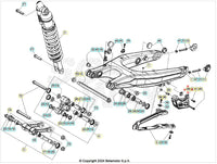 Distanziale cruna catena Beta RR 2T 125-250-300 13/25 RR 4T 350-390-400-430-450-480-498-525 05/25 Xtrainer