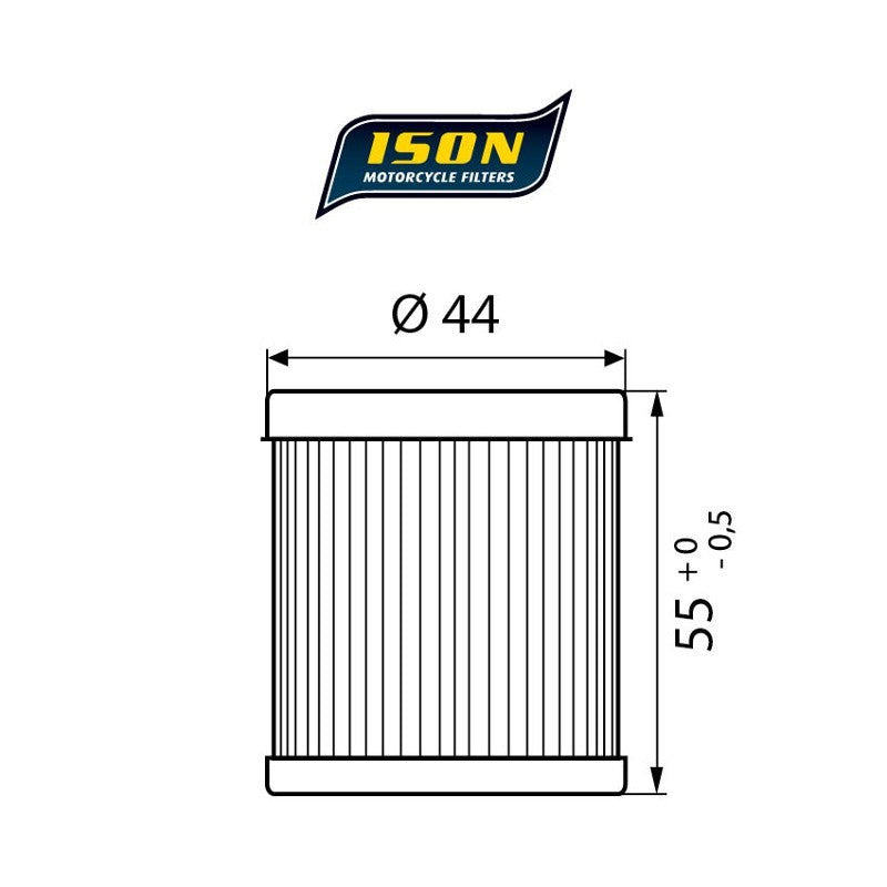 Filtro olio Beta Alp 125-200 4T 2000/2022 ISON