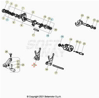 Forchetta comando cambio Beta RR 50 2005/2023