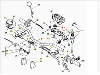 Ghiera commutatore Beta RR 50 Enduro/Motard 2005-2011 RR/RE 125 4T AC 2005-2011