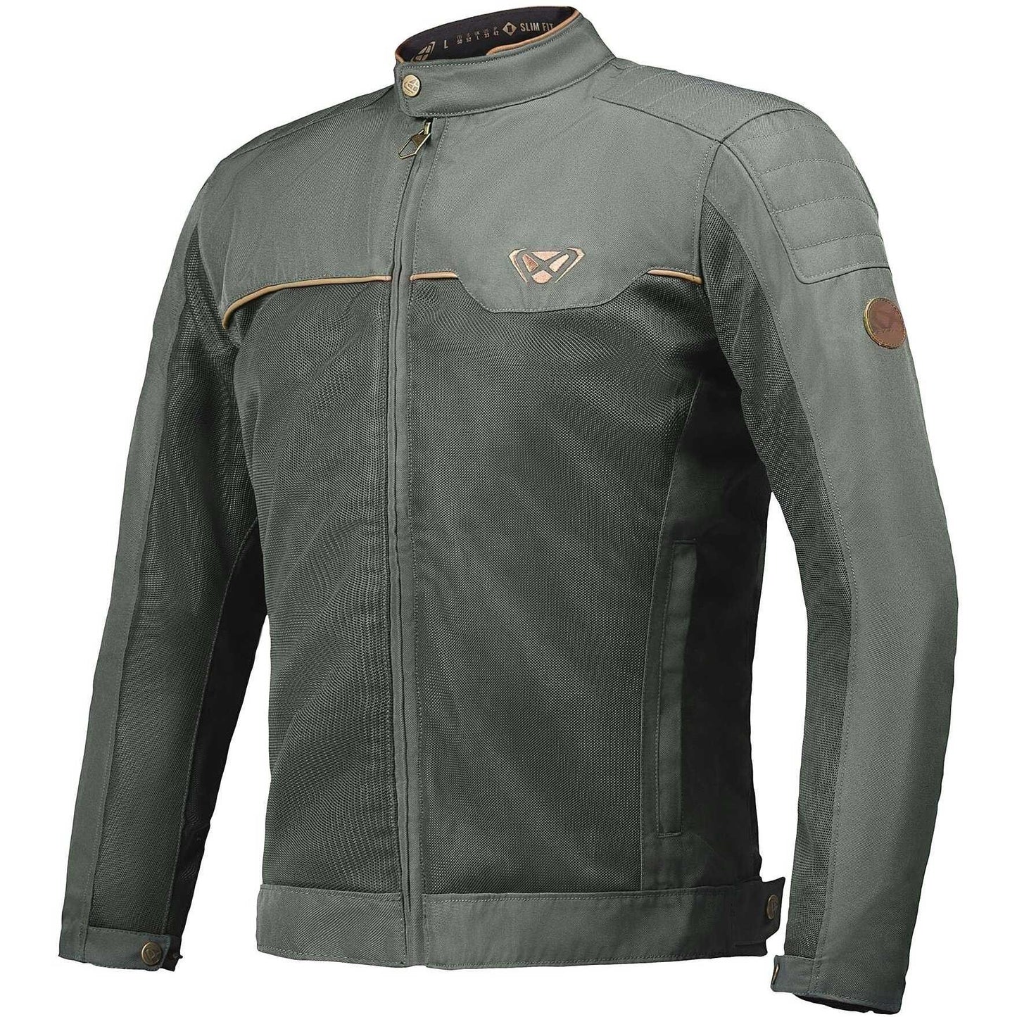 GIACCA ESTIVA IXON CORNET VERDE/MARRONE