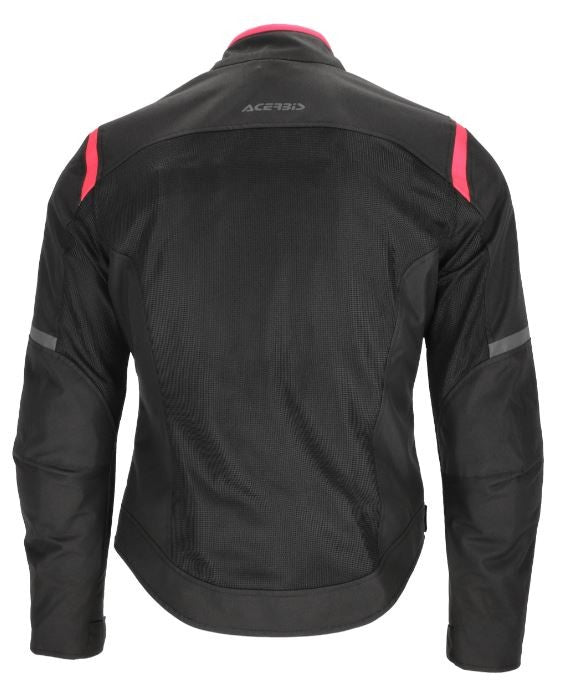 Giacca Estiva Ramsey Donna Vented 2.0 Acerbis Nero/Rosa