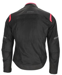 Giacca Estiva Ramsey Donna Vented 2.0 Acerbis Nero/Rosa