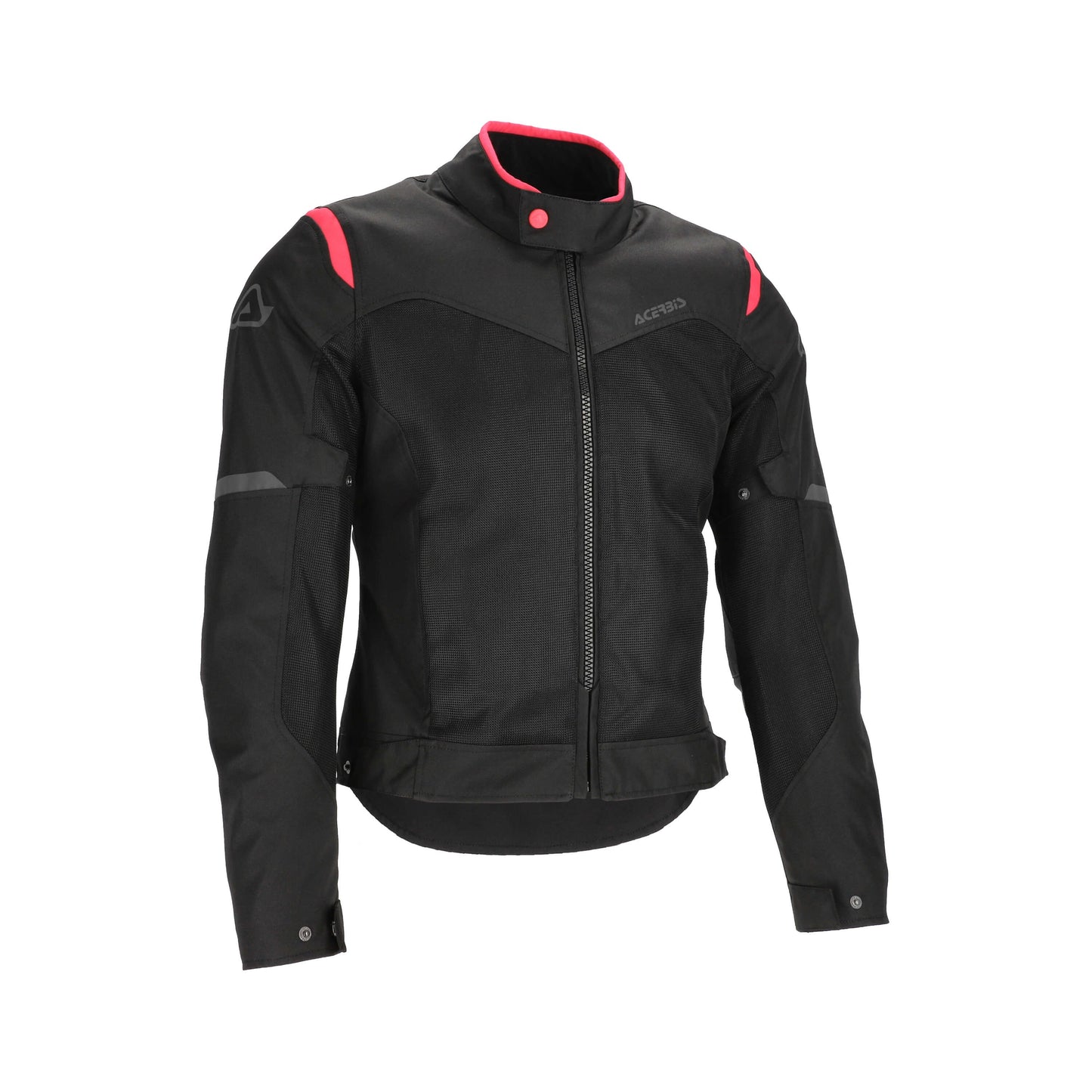 Giacca Estiva Ramsey Donna Vented 2.0 Acerbis Nero/Rosa