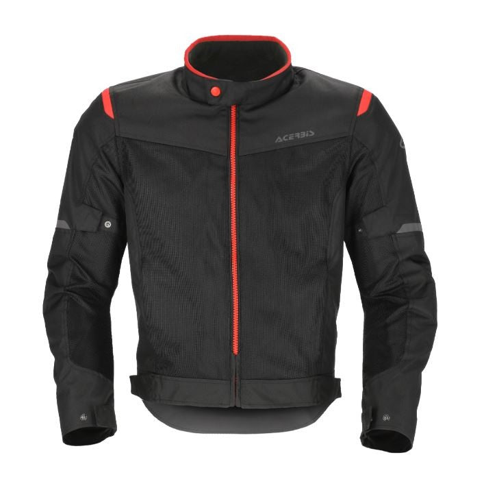 Giacca Estiva Ramsey Vented 2.0 Acerbis Rosso/Nero