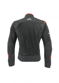 Giacca Estiva Ramsey Vented Acerbis Nero/Rosso