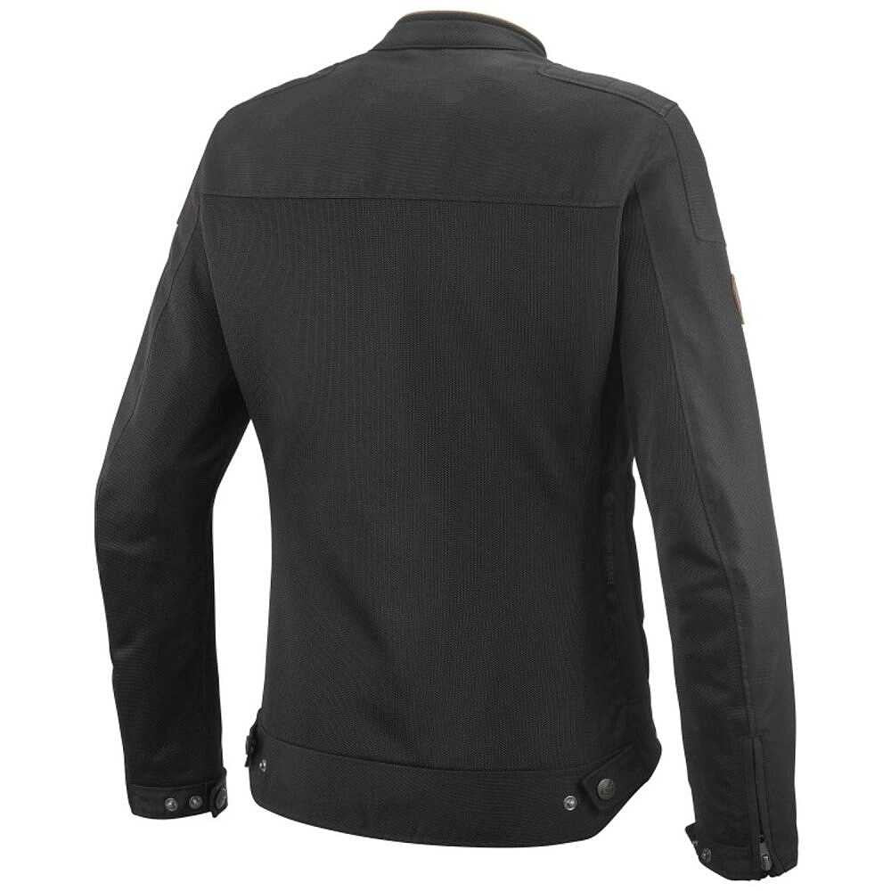 GIACCA MOTO DONNA IXON CORNET NERO/MARRONE