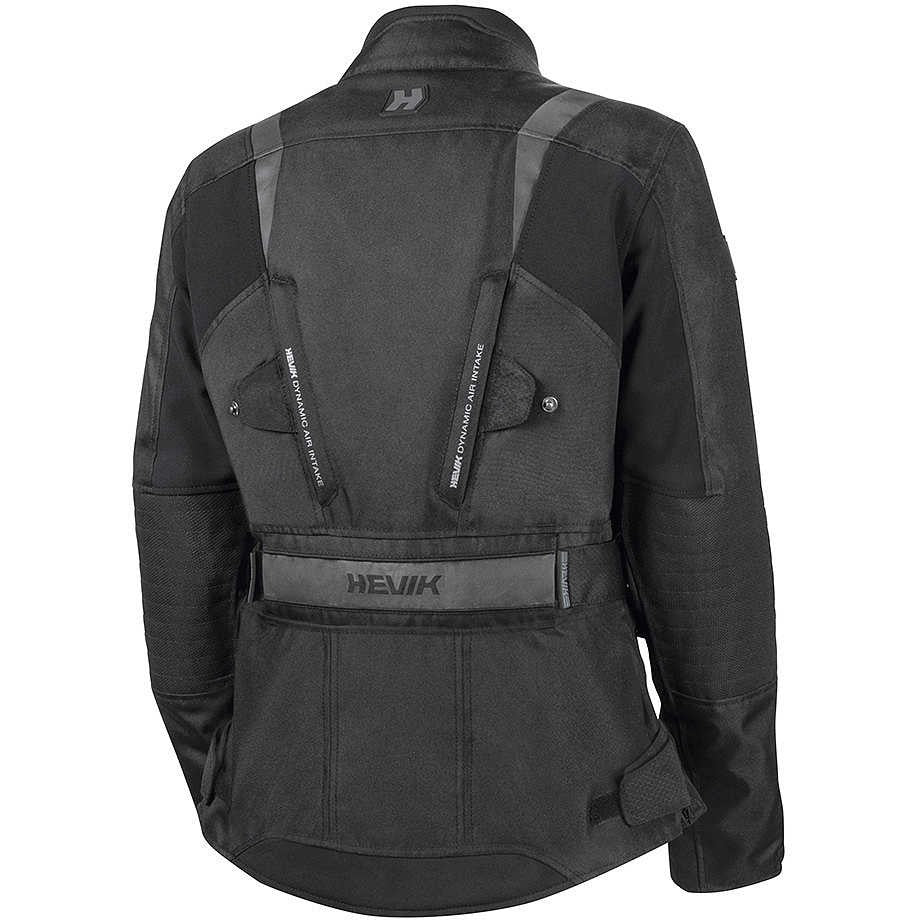 Giacca moto donna touring Stelvio Light  Hevik Nero