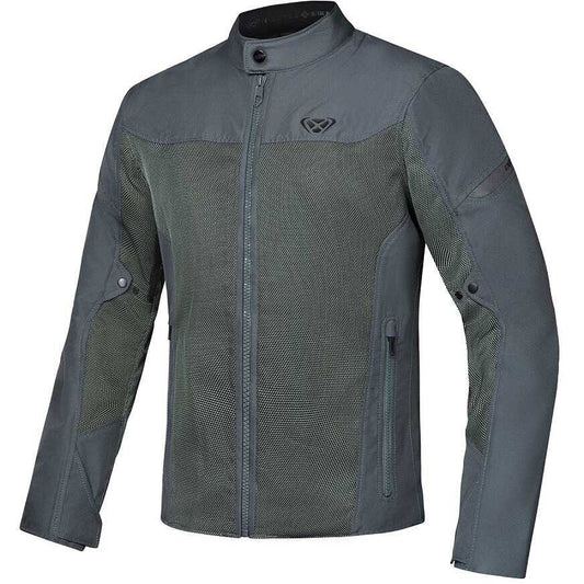GIACCA MOTO ESTIVA FRESH IXON KAKI