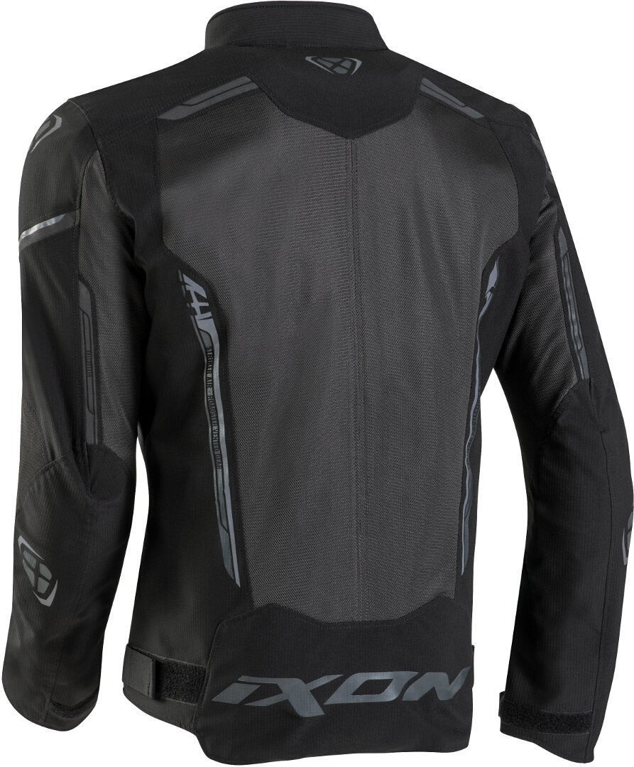 GIACCA MOTO ESTIVA STRIKER AIR IXON NERO/ANTRACITE
