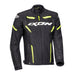 GIACCA MOTO STRIKER IXON NERO/BIANCO/GIALLO FLUO