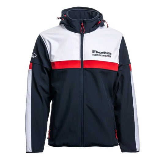 Jacket Paddock Softshell Team Replica Beta Blue / Red / White
