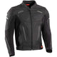 GIACCA IXON IN PELLE CEROS NERO/ANTRACITE