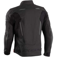 GIACCA IXON IN PELLE CEROS NERO/ANTRACITE