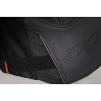 GIACCA IXON IN PELLE CEROS NERO/ANTRACITE