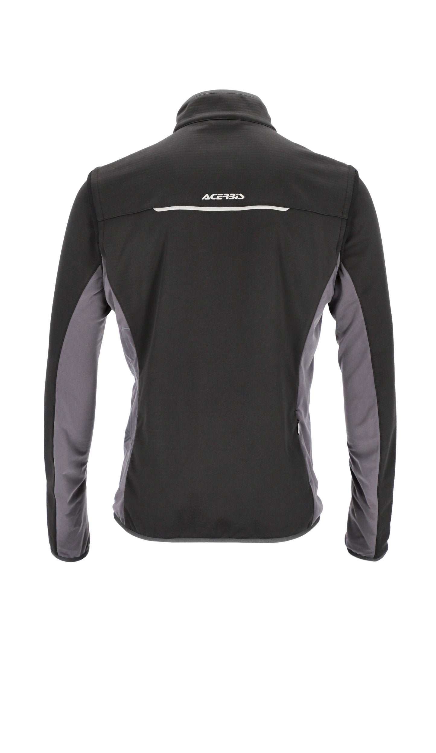 Giacca smanicabile softshell Track off-road Acerbis nero