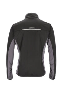 Giacca smanicabile softshell Track off-road Acerbis nero