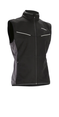 Giacca smanicabile softshell Track off-road Acerbis nero