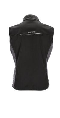 Giacca smanicabile softshell Track off-road Acerbis nero