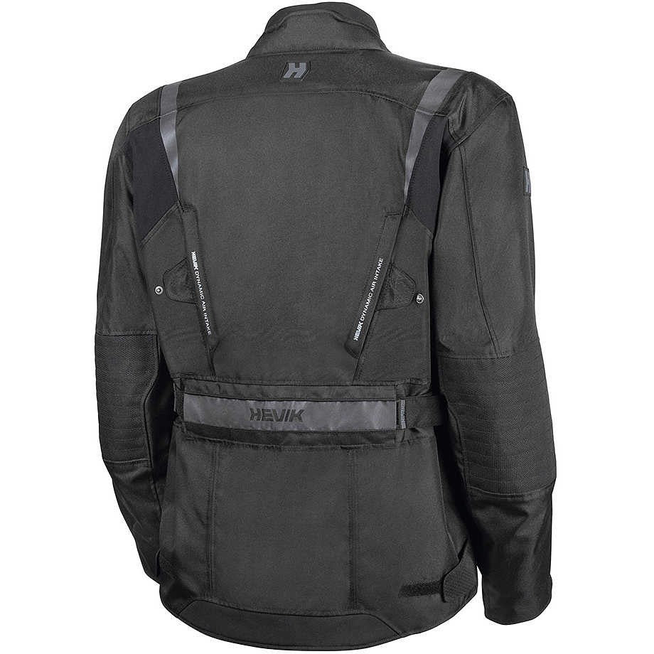 Giacca moto touring Stelvio Light Hevik Nero