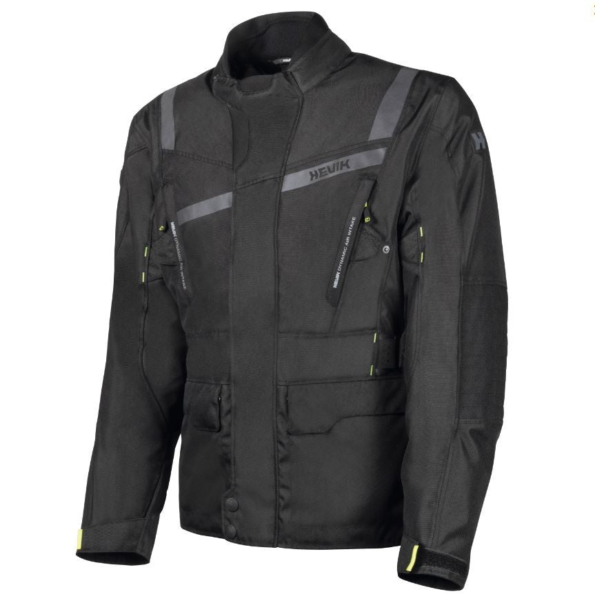 Giacca moto touring Stelvio Light Hevik Nero