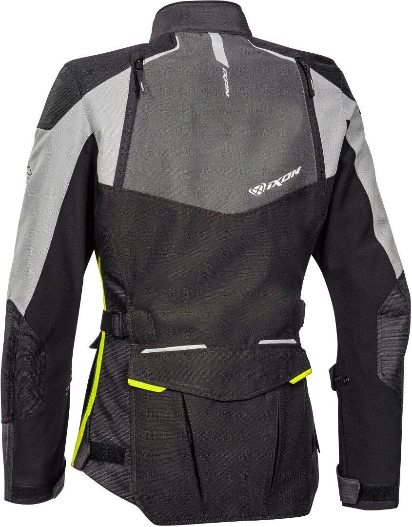 GIACCA TOURING DONNA IXON BALDER NERO/GIALLO/GRIGIO