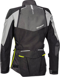 GIACCA TOURING DONNA IXON BALDER NERO/GIALLO/GRIGIO