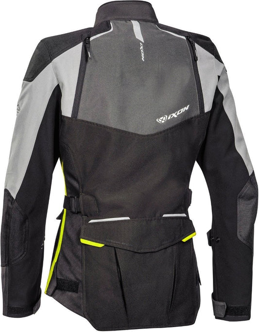 GIACCA TOURING DONNA IXON BALDER NERO/GIALLO/GRIGIO