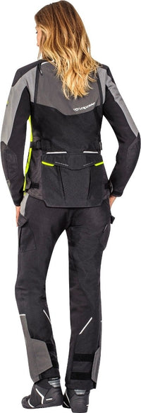 GIACCA TOURING DONNA IXON BALDER NERO/GIALLO/GRIGIO