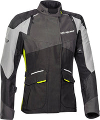 GIACCA TOURING DONNA IXON BALDER NERO/GIALLO/GRIGIO