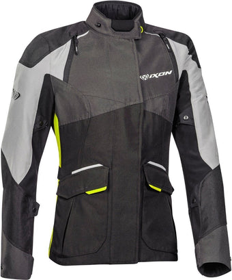 compare product GIACCA TOURING DONNA IXON BALDER NERO/GIALLO/GRIGIO