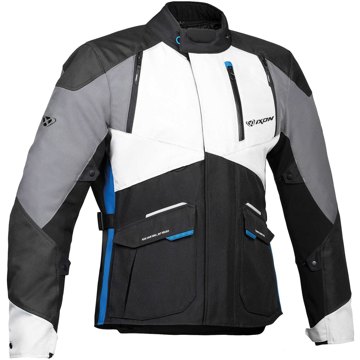 GIACCA TOURING IXON BALDER GRIGIO CHIARO/BLU