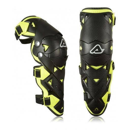 Ginocchiere Impact Evo 3.0 Acerbis nero/giallo