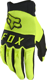 Guanti cross Dirtpaw Giallo Fluo FOX