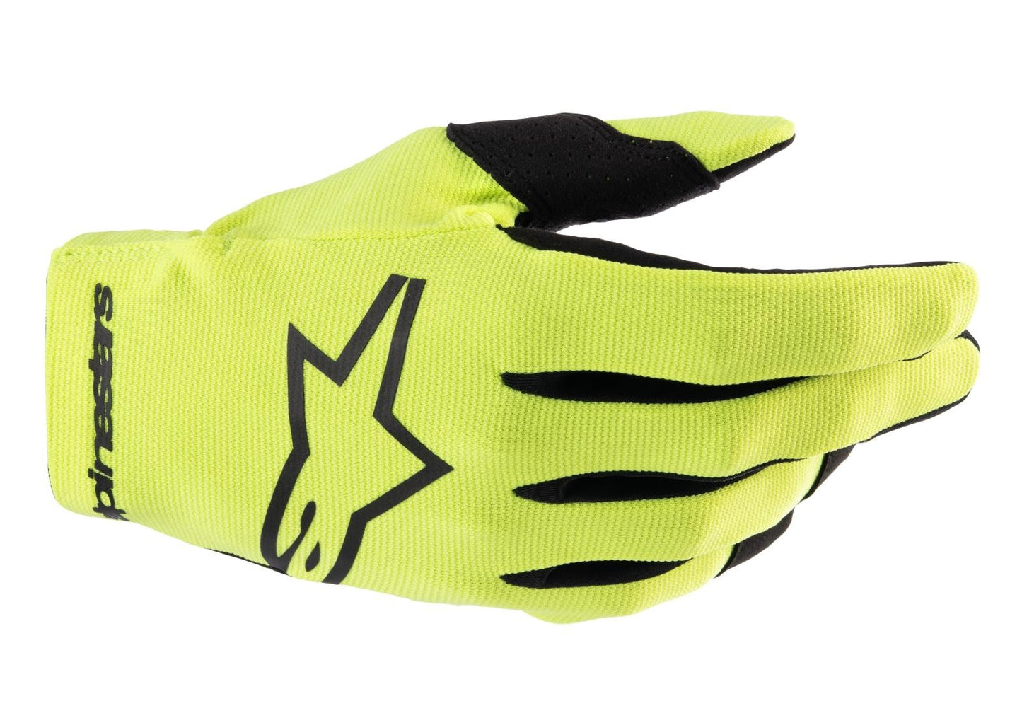 Guanti Cross Radar Giallo Fluo Alpinestars