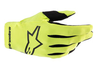 Guanti Cross Radar Giallo Fluo Alpinestars
