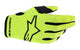 Guanti Cross Radar Giallo Fluo Nero Alpinestars