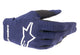 Guanti Cross Radar Night Navy Blue Bianco Alpinestars