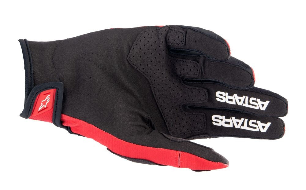 Guanti Cross Techstar Nero/Bianco/Rosso Alpinestars