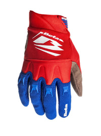 Guanti Enduro Shield Beta Blu-Rosso-Bianco