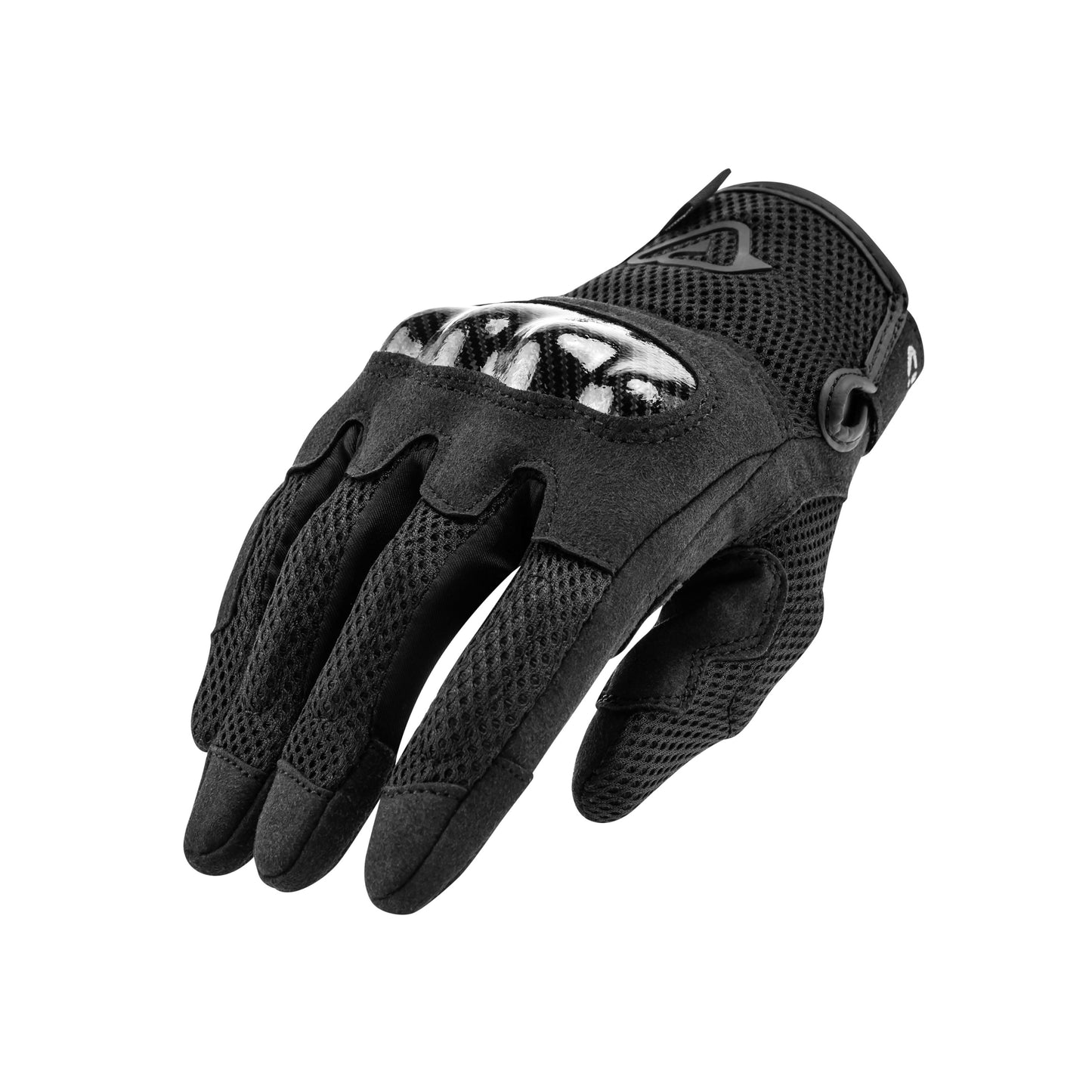 Ramsey My Vented Black Acerbis Summer Gloves