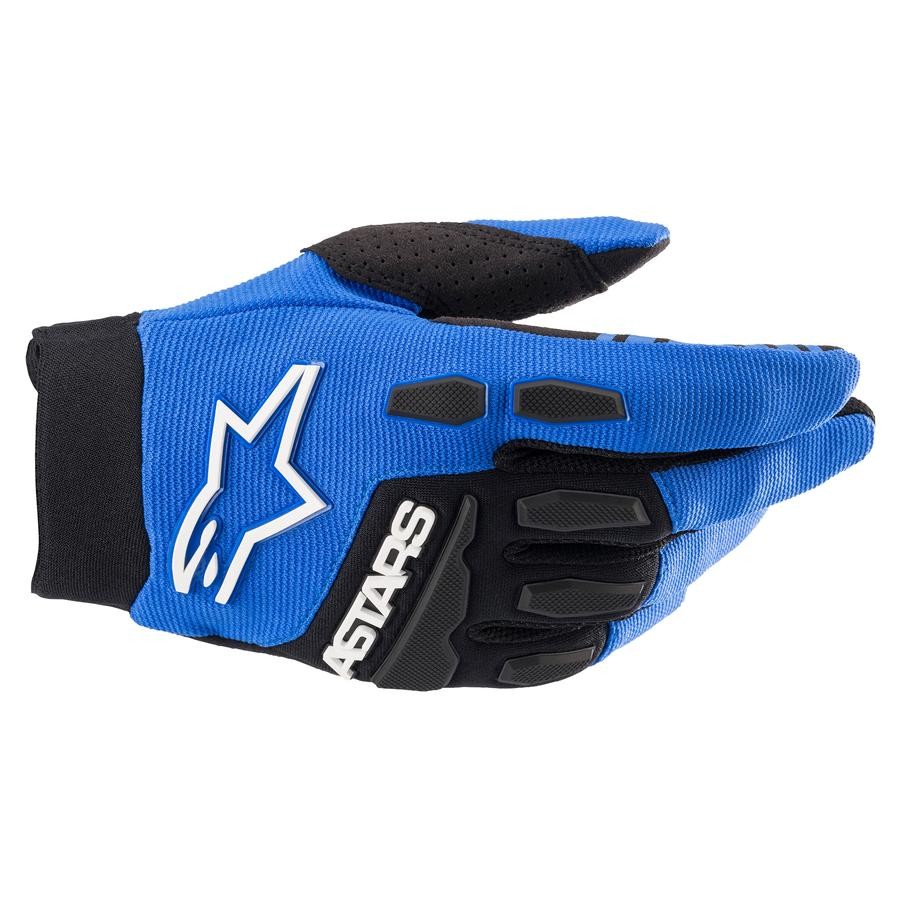 Guanti full bore Blu Nero Alpinestars