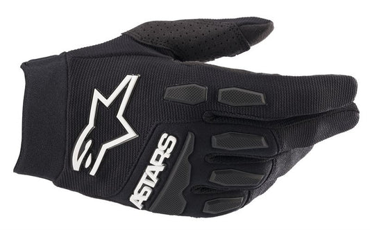 Guanti full bore Nero Bianco Alpinestars
