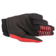 Guanti full bore rosso nero Alpinestars
