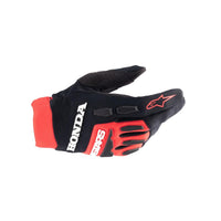 Guanti Honda Full Bore Rosso Nero Alpinestars