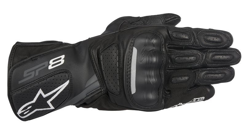 Guanti racing Alpinestars SP-8 V2 nero