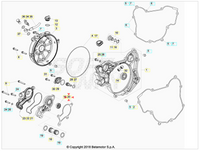 Guarnizione carta pompa acqua Beta RR 125/200 2T 2018-2024